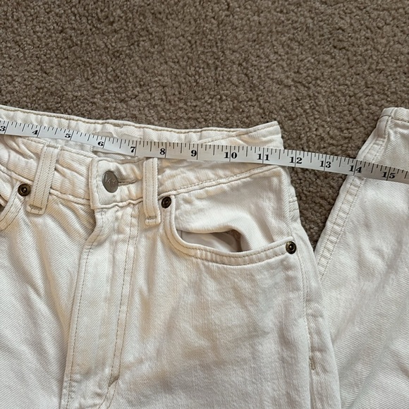 Lee and H&M White Denim Flared Jeans size 0 - Picture 4 of 9